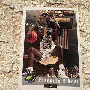 Shaquille O'Neal LSU Basketball Card